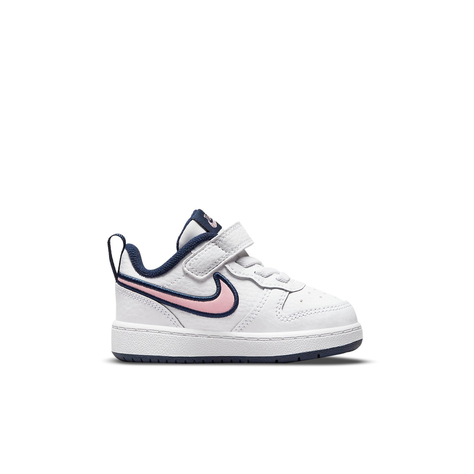 (TD) Nike Court Borough Low 2 SE1 'White Blue Pink' DB3092-100