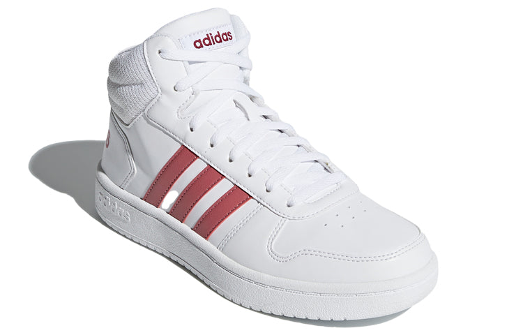 (WMNS) adidas Hoops 2.0 Mid 'White Purple Red' B42101