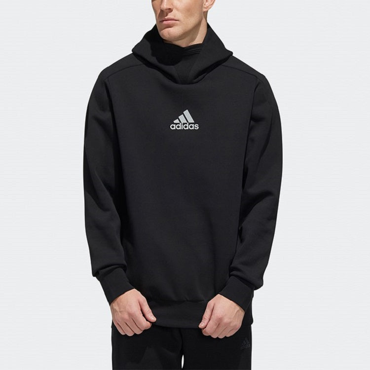 adidas O1 HS Casual Hooded Sweatshirt Men Black FM9376
