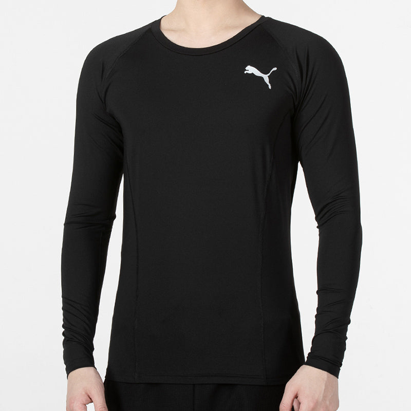 PUMA Run Favorite Long Sleeve Tee 'Black' 522079-01
