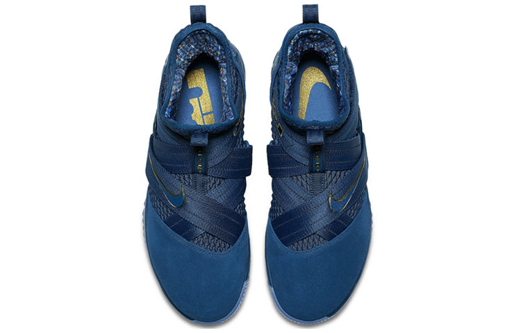 Nike LeBron Soldier 12 SFG EPN 'Blue Gold' AO4055-400