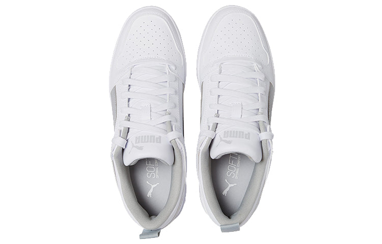 PUMA Unisex Rebound Lay Up Lo SL Sneakers White/Grey 369866-22