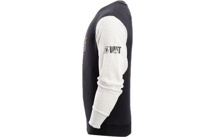 Nike NBA Lakers Courside long sleeves 'Black White' DR9334-010