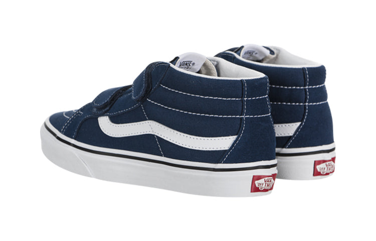 (GS) Vans Sk8-Mid 'Velcro Blue' VN0A38HHT2S