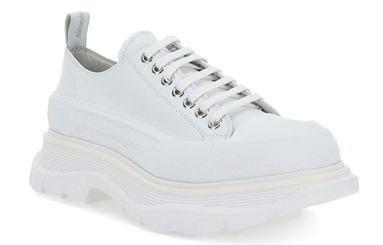 Alexander McQueen Tread Slick Low Lace Up 'White' 627225WHZ629071