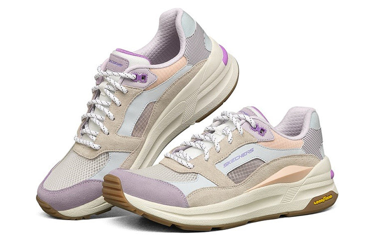 (WMNS) Skechers Global Jogger 'White Purple' 896007-WMLT