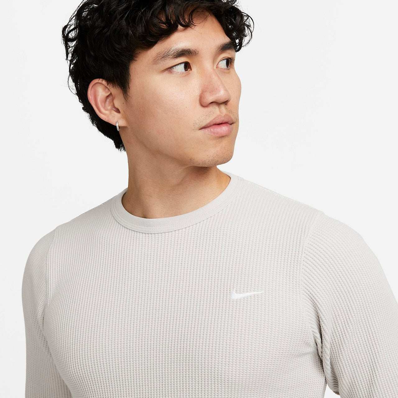 Nike Long Sleeve Top Life Heavyweight 'Grey' DX0895-012