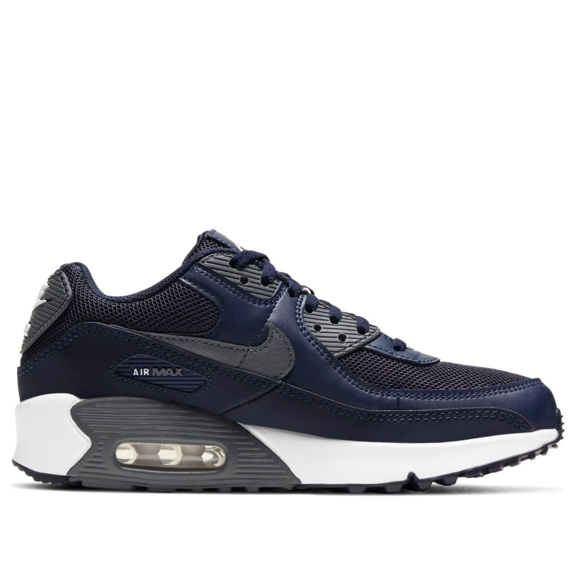 (GS) Nike Air Max 90 'Blue Black White' DJ4614-400