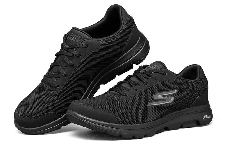 Skechers Go Walk 5 Qualify 'Charcoal Black' 55519-BBK