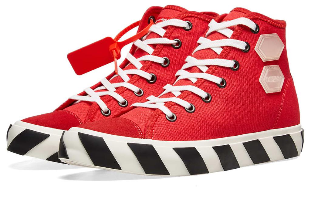 Off-White Vulc High 'Red' OMIA110R19C210352098