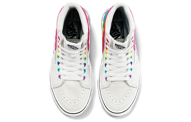 Vans Flour Shop x Super ComfyCush SK8-HI 'Rainbow' VN0A54EU2N7