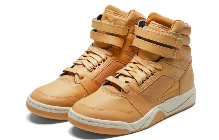 PUMA PALACE GUARD MID COURTSIDE 'Brown White' 370069-02