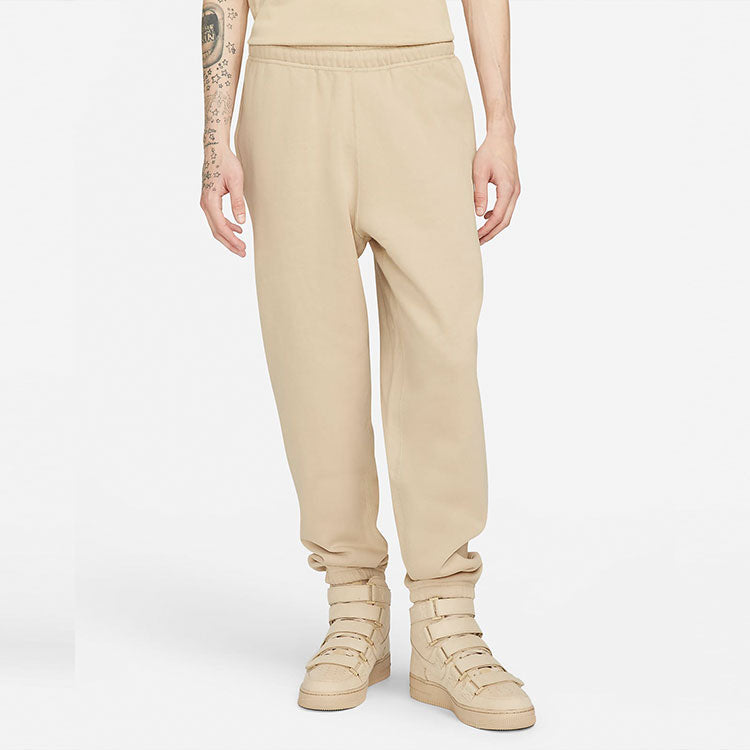 Nike x Billie Eilish Crossover Solid Color Sports Long Pants Asia Edition Couple Style Brown DQ7753-202
