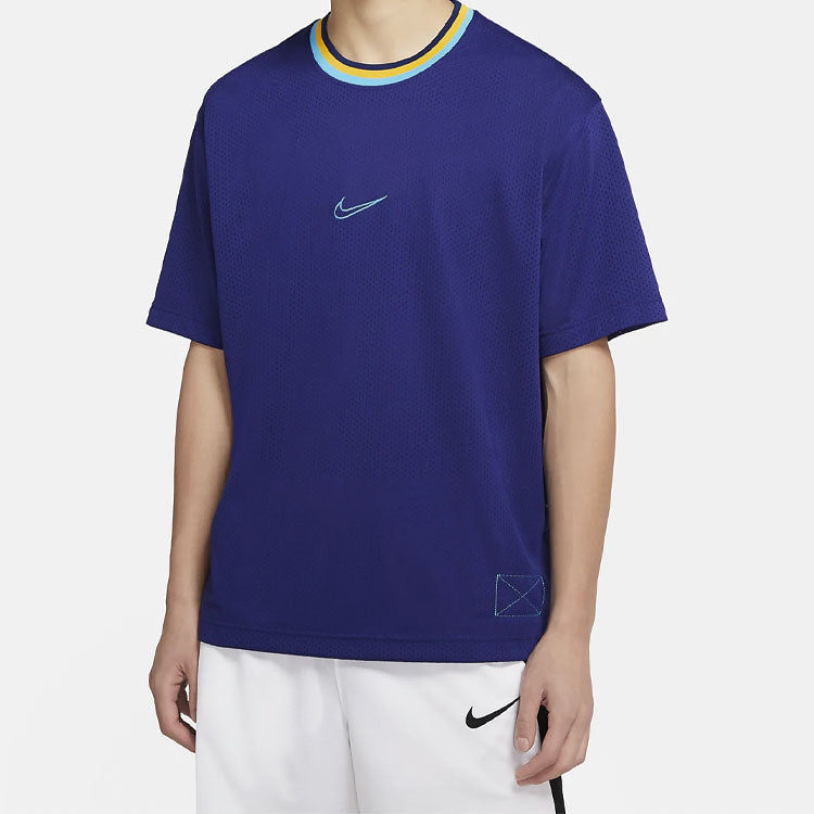 Nike Dri-FIT Basketball Short Sleeve Blue  BV9390-590