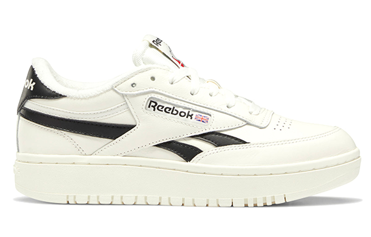 (WMNS) Reebok Club C Double 'Chalk Black' H04190