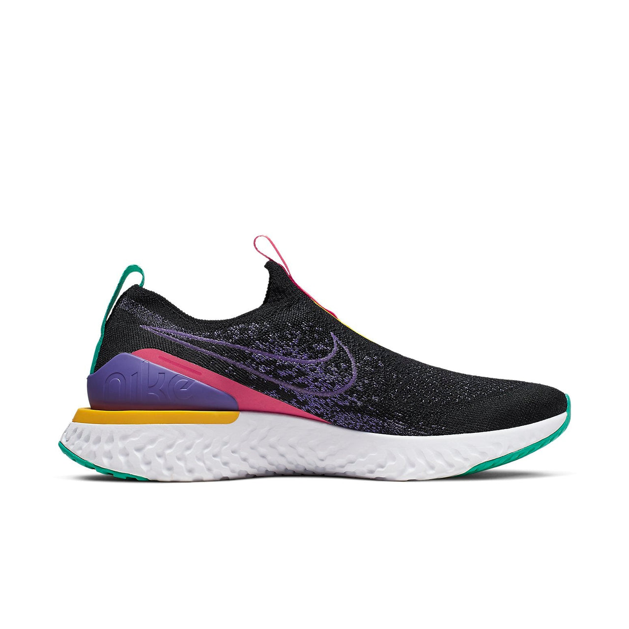 (WMNS) Nike Epic Phantom React Flyknit 'Black Multi' CK0819-001