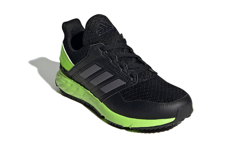 (GS) adidas Fortafaito Running 'Black Green' FY7244