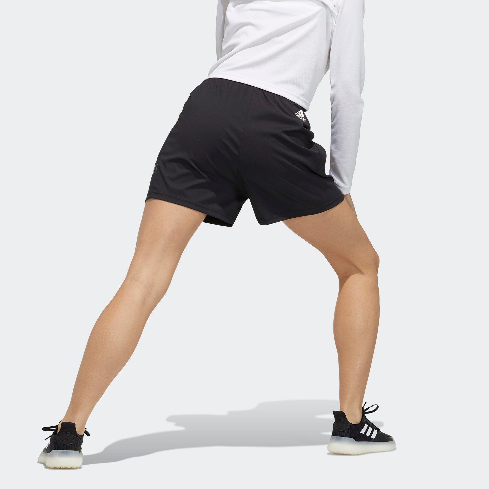 (WMNS) adidas Fi Shorts Bos Logo Printing Sports Woven Black GT6829