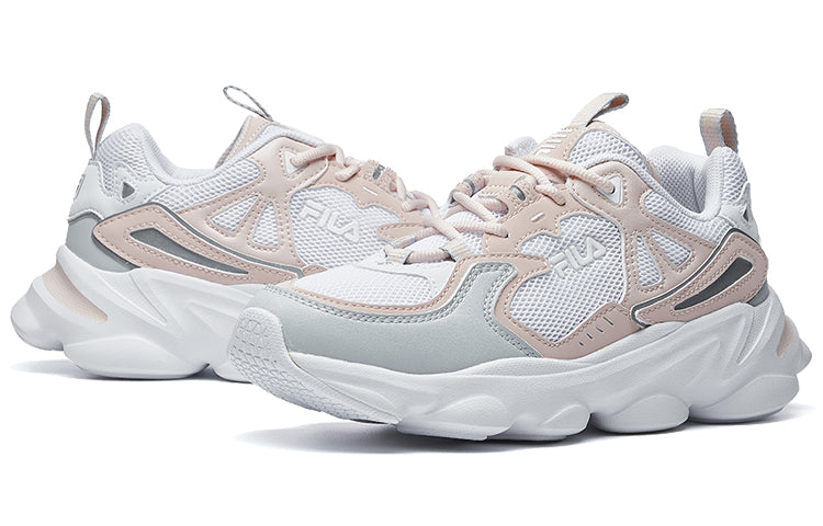 (WMNS) FILA Skipper Sneakers 'Grey Pink White' F12W021117FWP