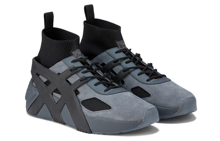 Onitsuka Tiger Big Logo Trainer 2.0 Sock 'Metropolis Black' 1183B472-020