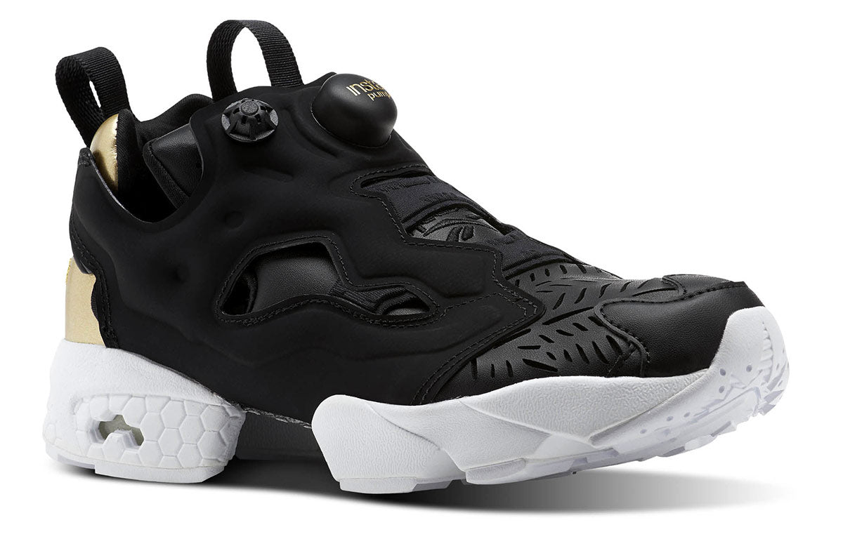 (WMNS) Reebok Instapump Fury Cutouts Running Shoes Black CM9816