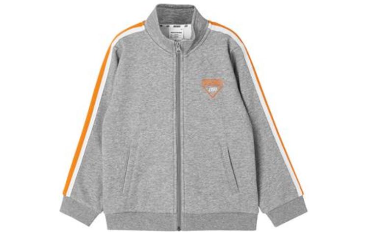 (GS) Skechers Stripe Sports Knitted Set 'Red White Grey Navy Orange' L321K109