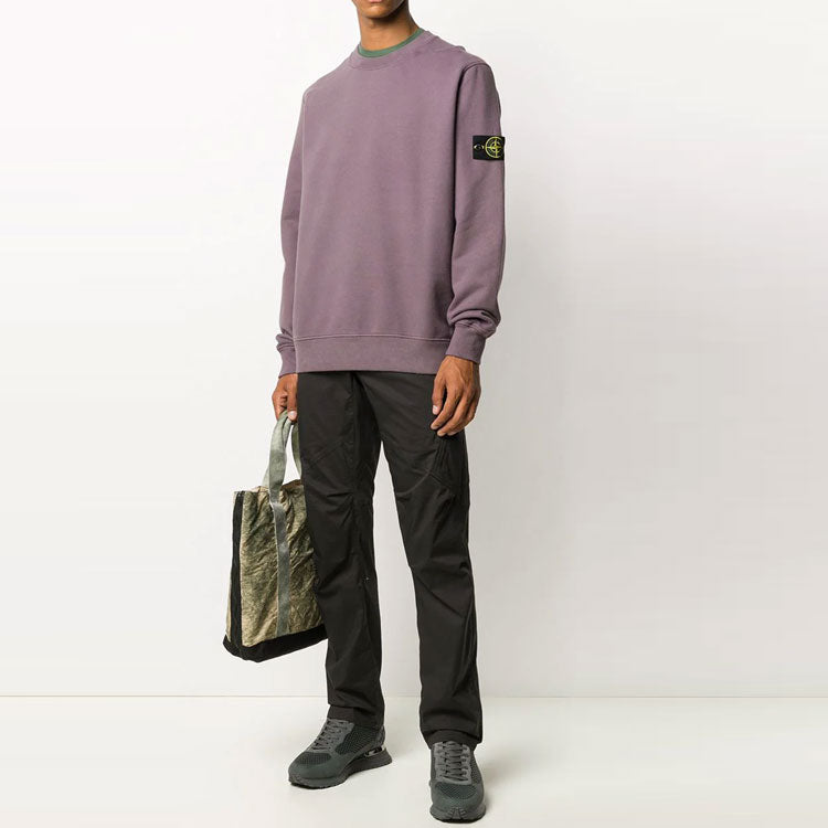 Men's STONE ISLAND Cotton Round Neck Red 731563020-V0045