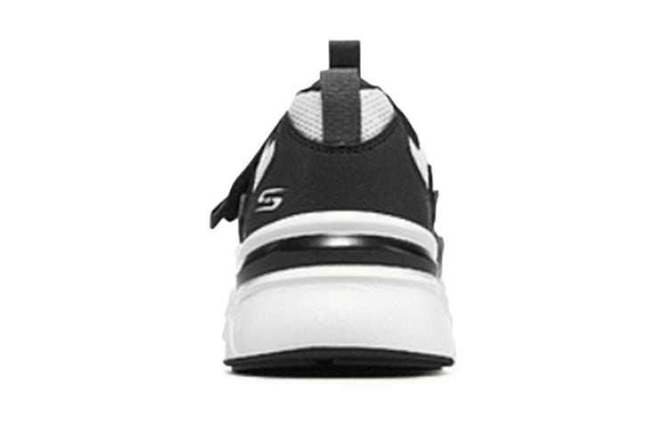 (GS) Skechers Bob's Bamina 'Black White' 406117L-BKW