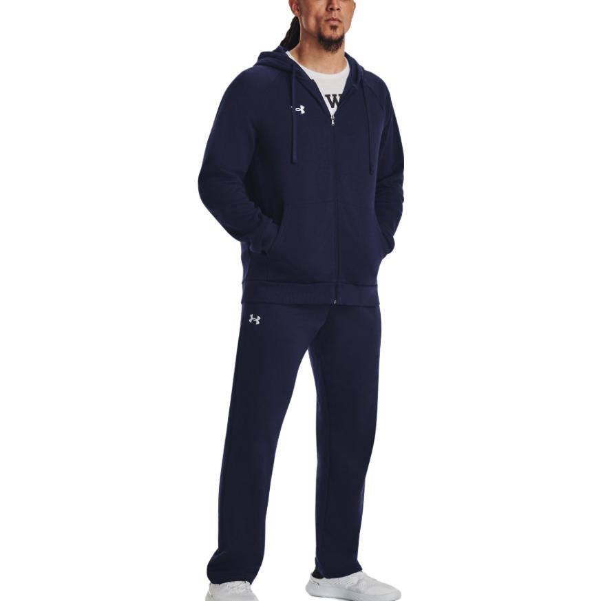 Under Armour Rival Fleece FZ Hooded Jacket 'Navy Blue' 1379767-410