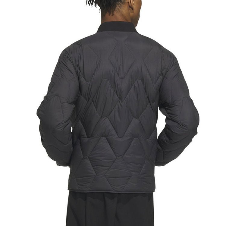 adidas Regular Varsity Down Jacket 'Black' IW0775