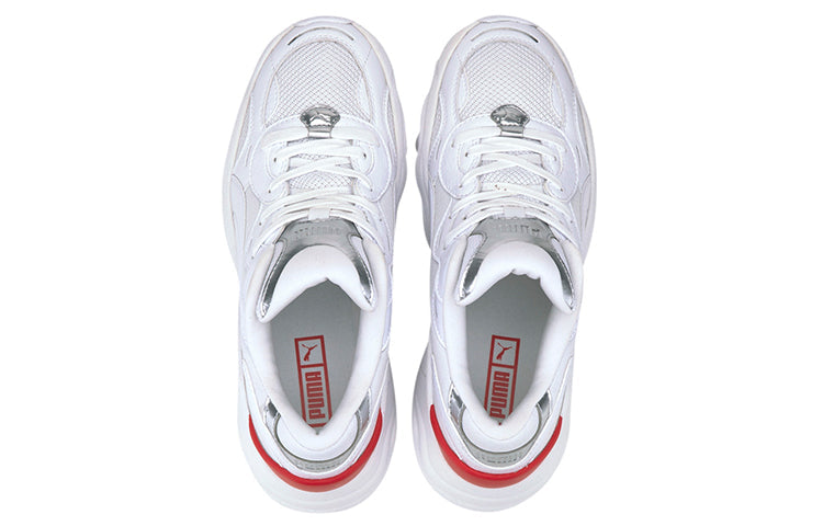 (WMNS) PUMA Pulsar Wedge 'Tech Glam - White' 373939-01