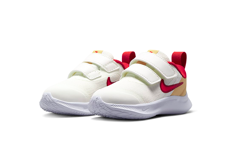 (TD) Nike Star Runner 3 'Sail Bright Crimson' DA2778-101