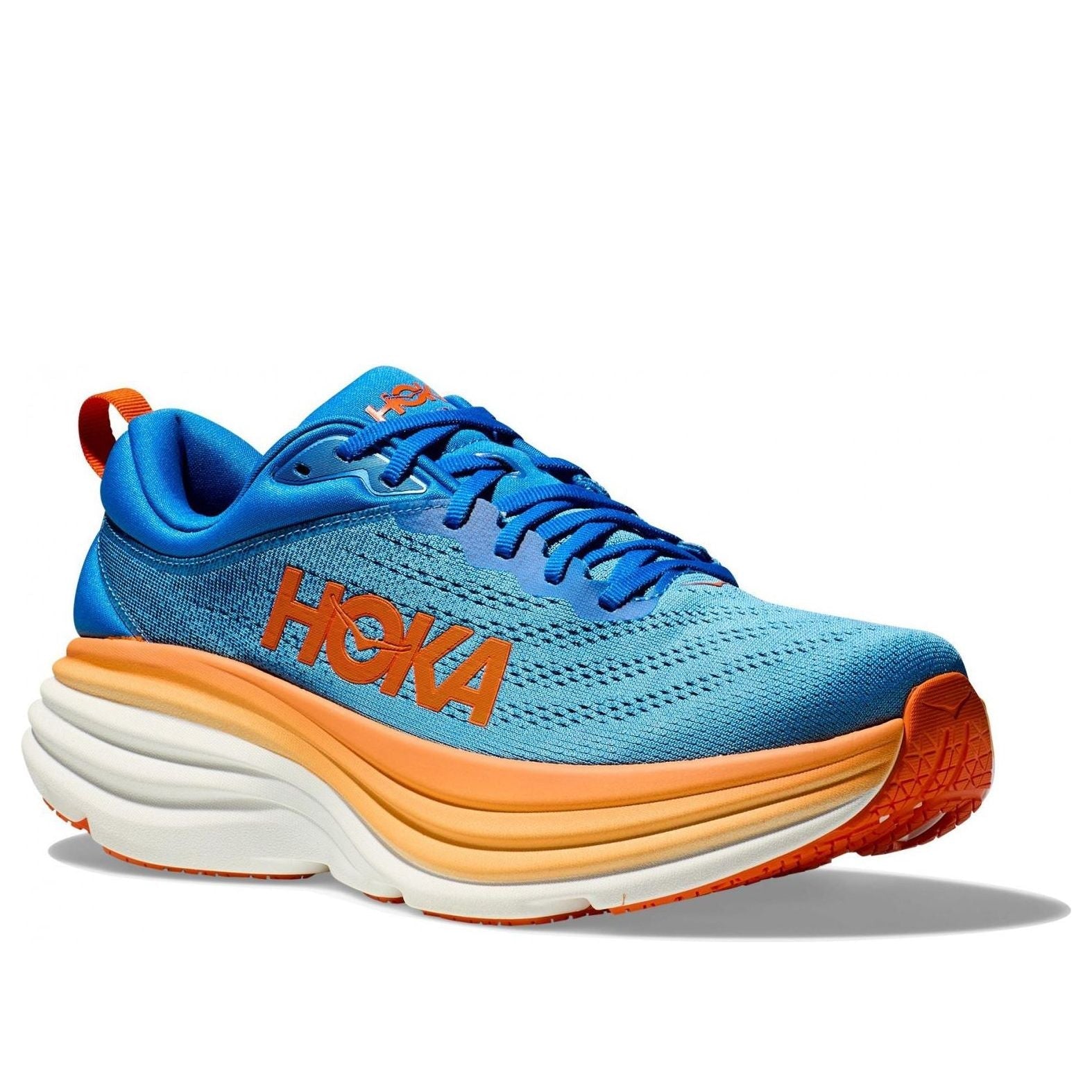 HOKA ONE ONE Bondi 8 WIDE 'Coastal Sky Vibrant Orange' 1127953-CSVO