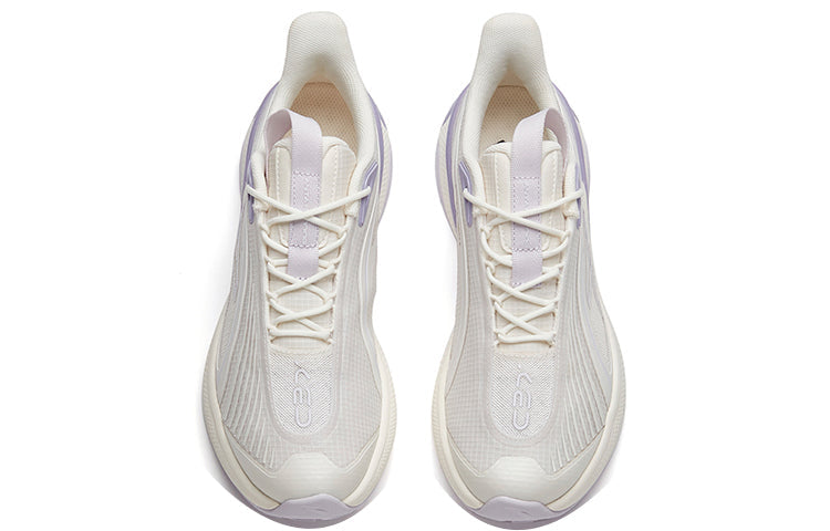 (WMNS) ANTA Running Low 'White Purple' 122145537R-9