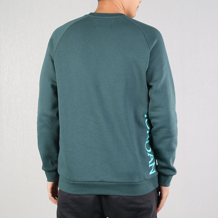 Air Jordan Casual Sports Round Neck Pullover Fleece Lined Green BV6007-303