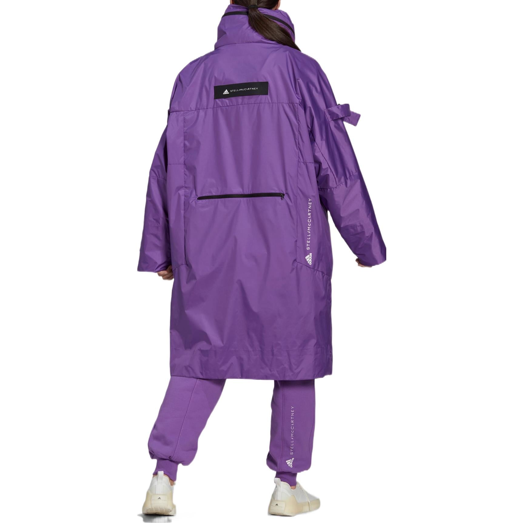 (WMNS) adidas by Stella McCartney Long Parka Asia Sizing 'Purple' HG6888