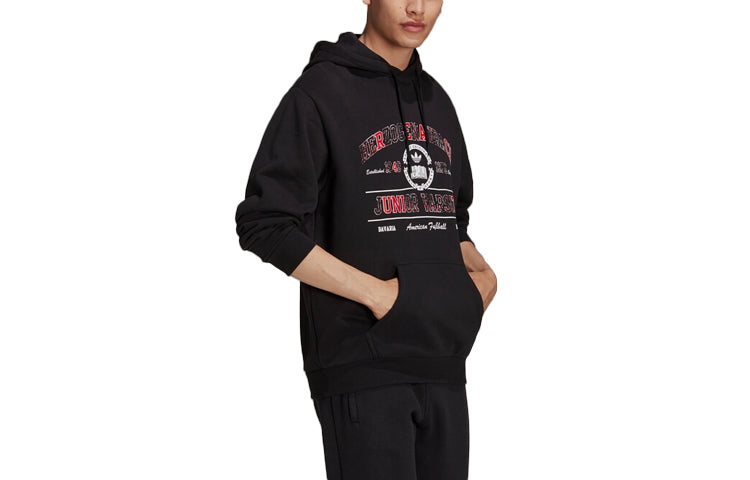 Men's adidas originals Sports Hooded Long Sleeves Black HF9218