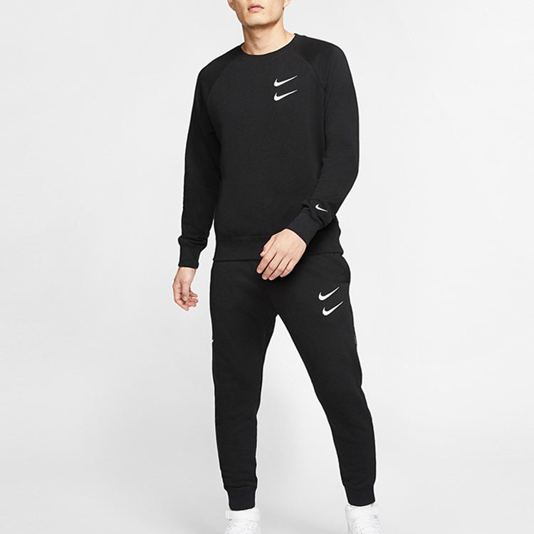 Nike Tee Black Embroidered Round Neck Pullover CJ4872-010