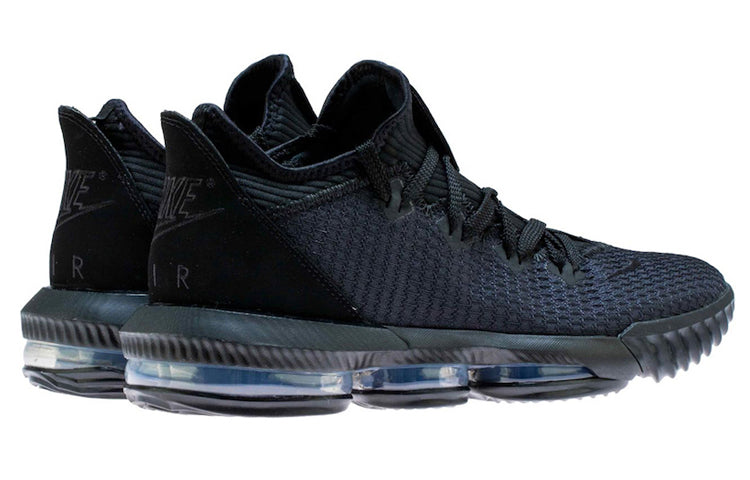 Nike LeBron 16 Low 'Triple Black' CI2668-002