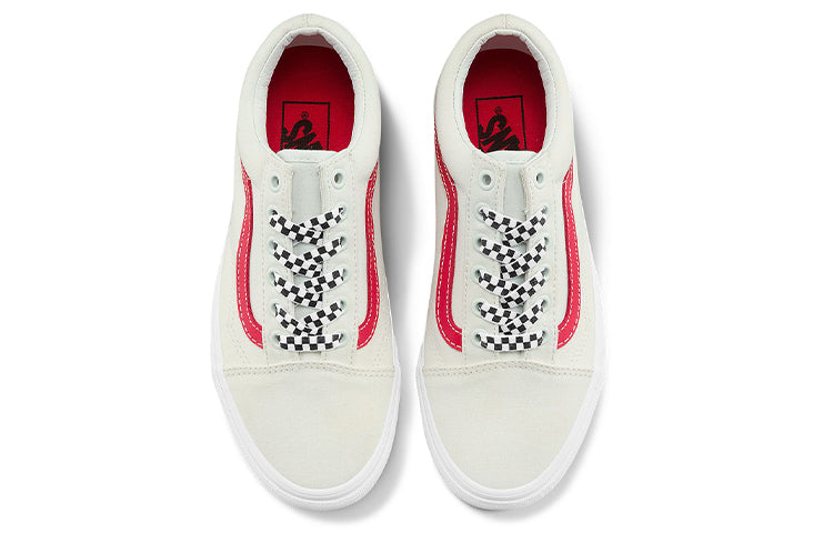 Vans Old Skool White/Red VN0A3WKT4PE