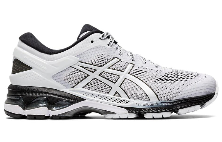 (WMNS) ASICS Gel-Kayano 26 White Black Sneakers 'White Black' 1012A457-101