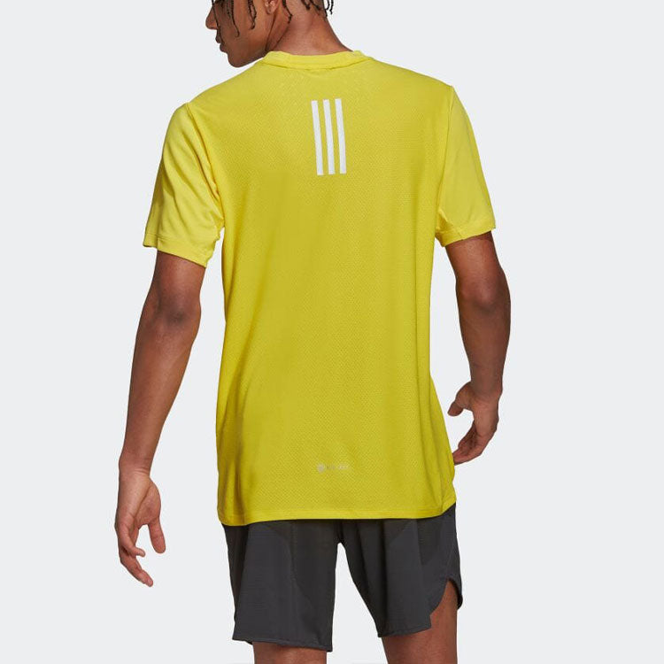 adidas Designed 4 Training HEAT.RDY HIIT Tee 'Impact Yellow' HJ9773
