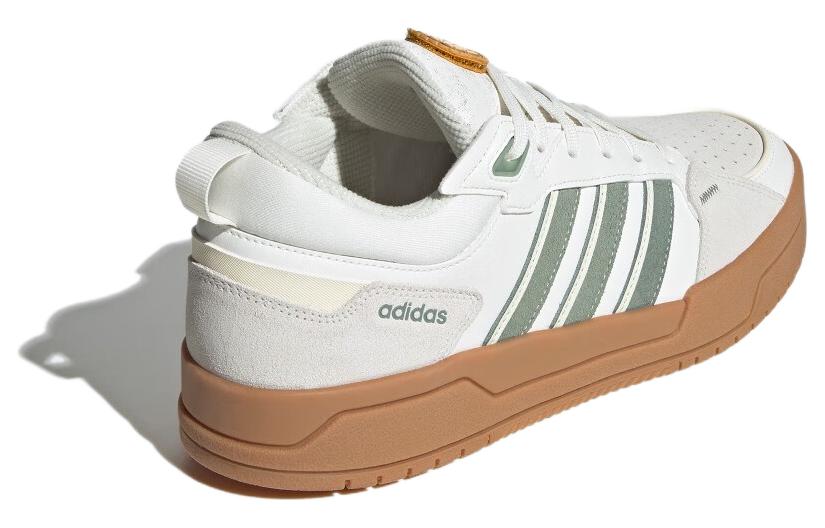 adidas Neo 100DB Basketball Shoes 'Beige White Green' IG1568