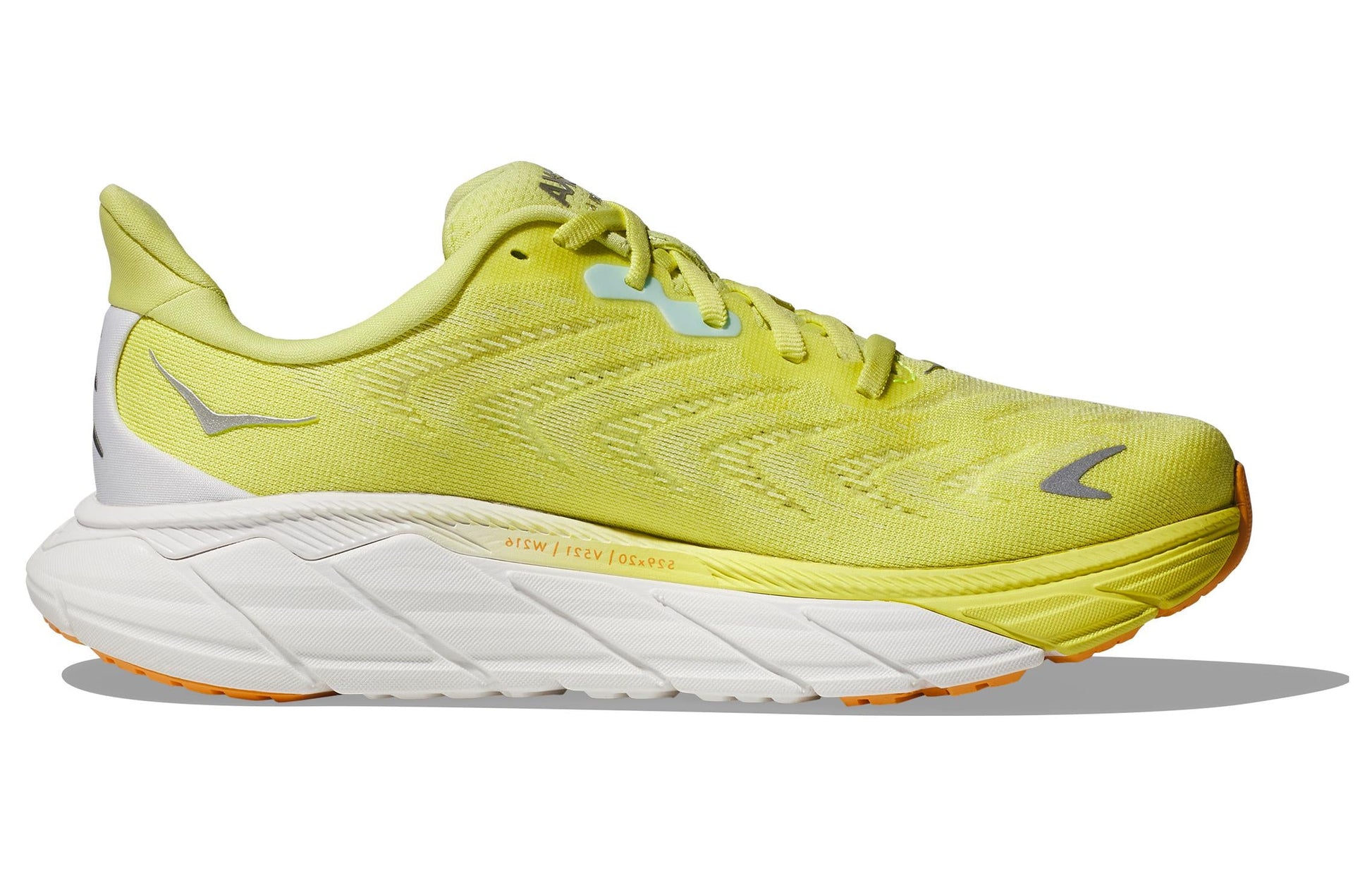 (WMNS) HOKA ONE ONE Arahi 6 'Citrus Glow White' 1123195-CGWHT