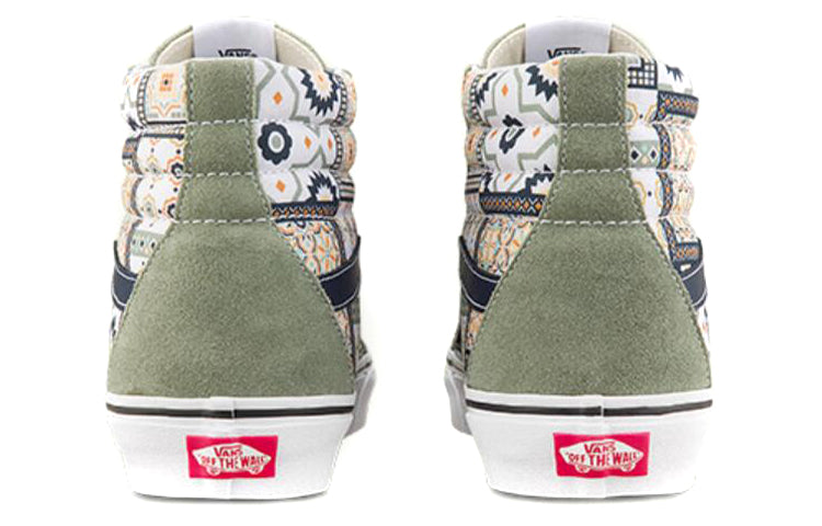 Vans Unisex SK8-Hi Sneakers Green Gray VN0A4BV8688