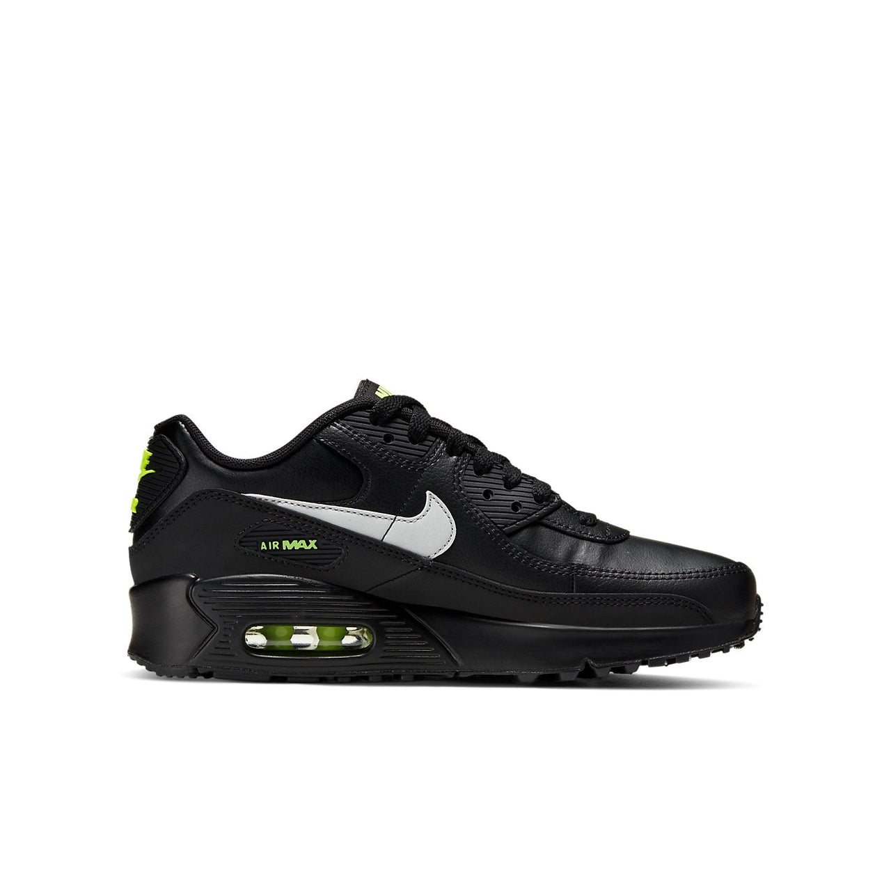 (GS) Nike Air Max 90 'Black Volt' CV9608-001