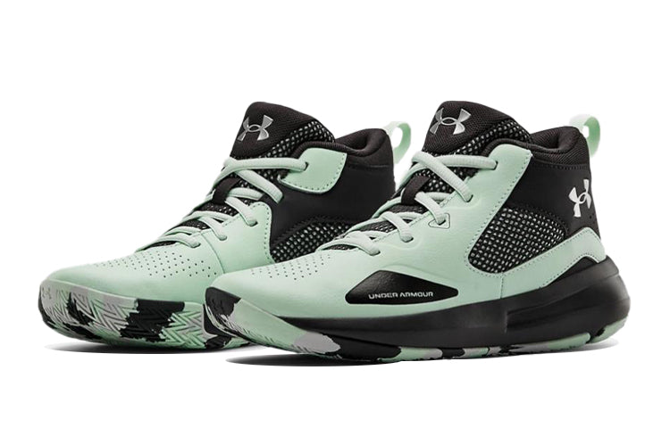 (GS) Under Armour Lockdown 5 Green/Black 3023533-402