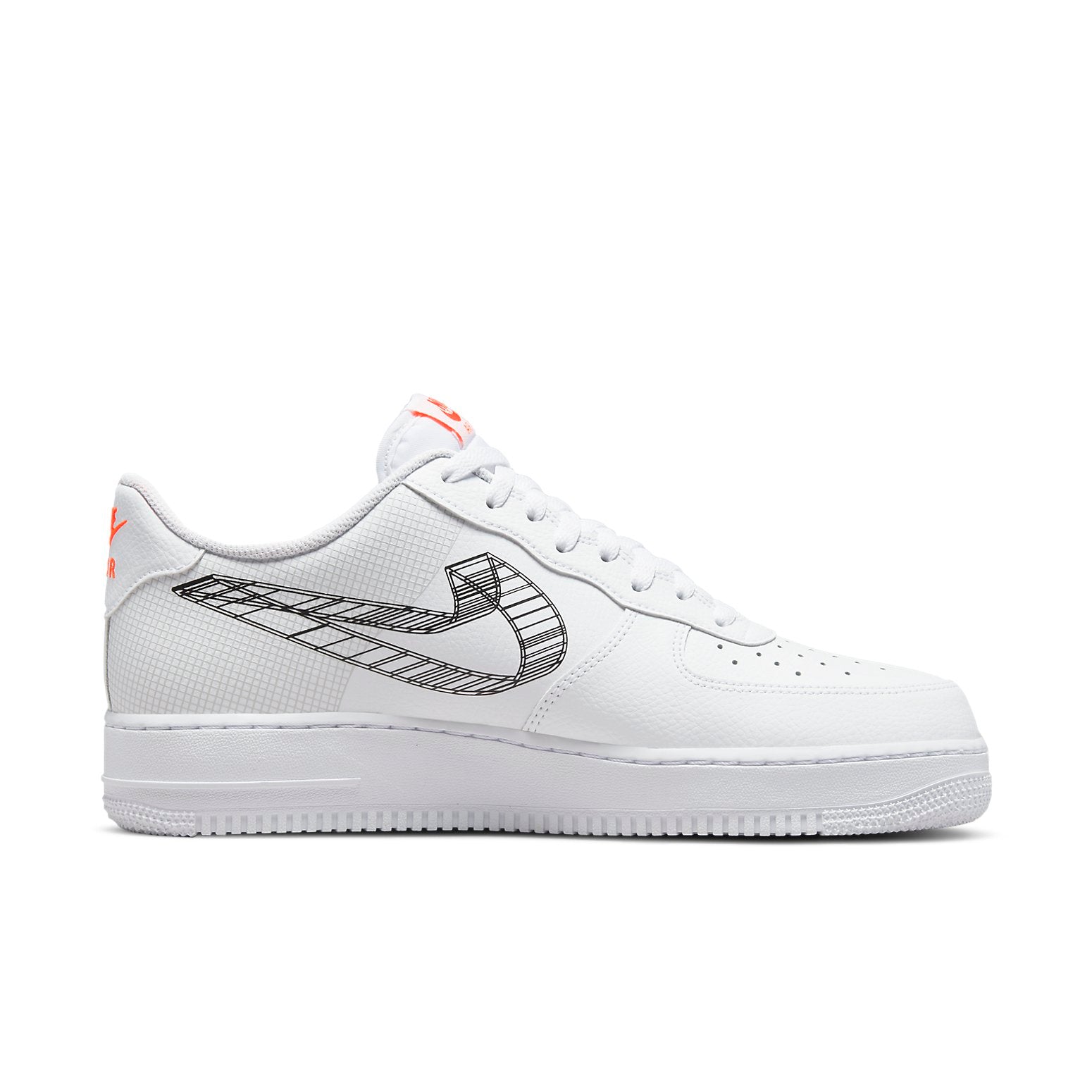 Nike Air Force 1 '07 '3D Swoosh' DR0149-100