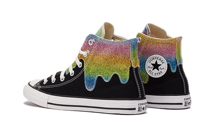 Converse Chuck Taylor All Star Glitter Drip 'Black Pink' A00659F