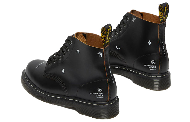 Goodhood x Dr. Martens Unisex 101 Martin Boots Black 27588001